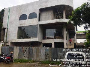 Bangunan di 3 Lantai menggunakan IMB 2 Lantai 
