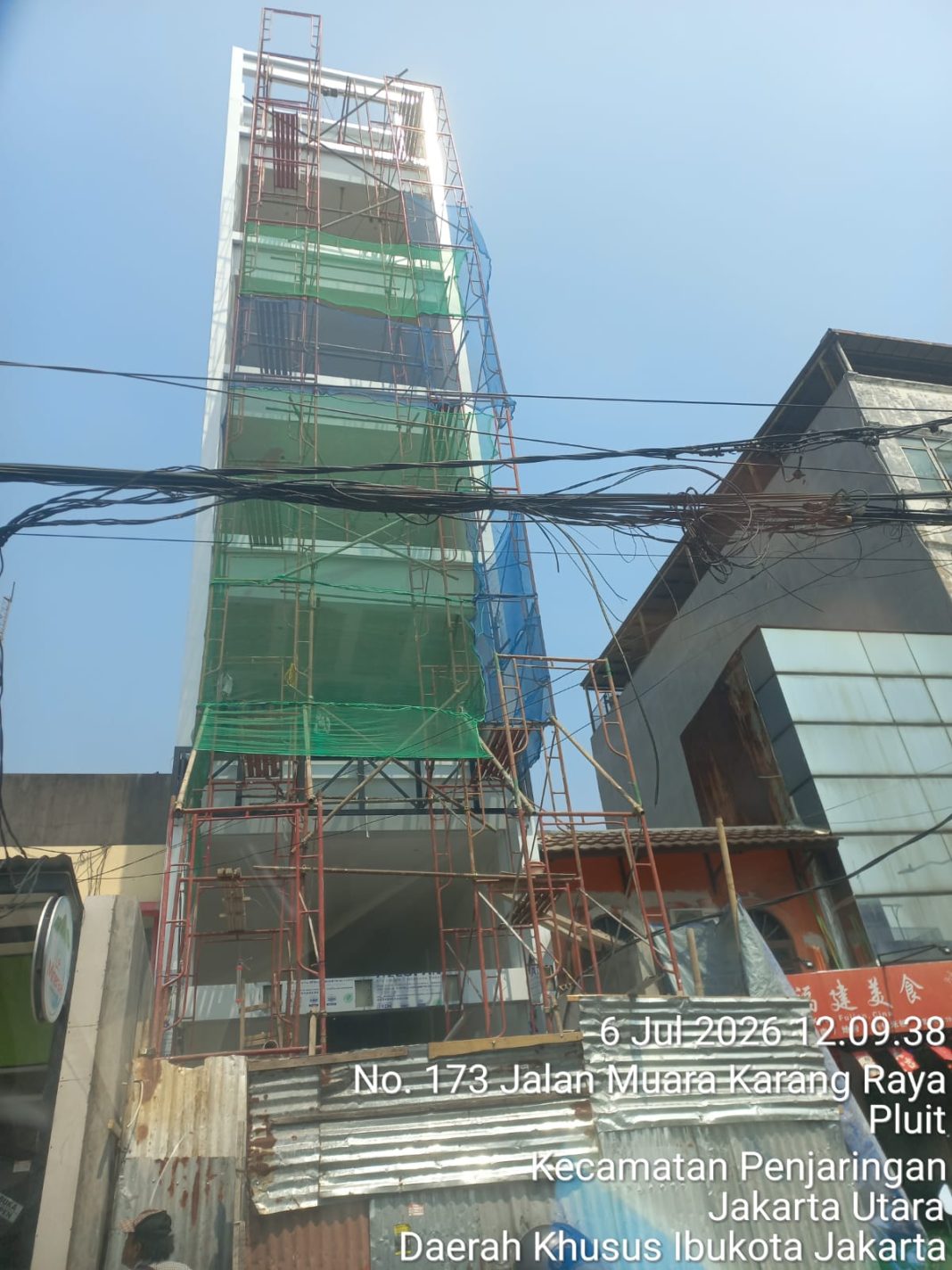 Bangunan Gudang Tanpa Plank PBG di. Jln Karang Raya, No. 175, Kec. Penjaringan Jakarta Utara